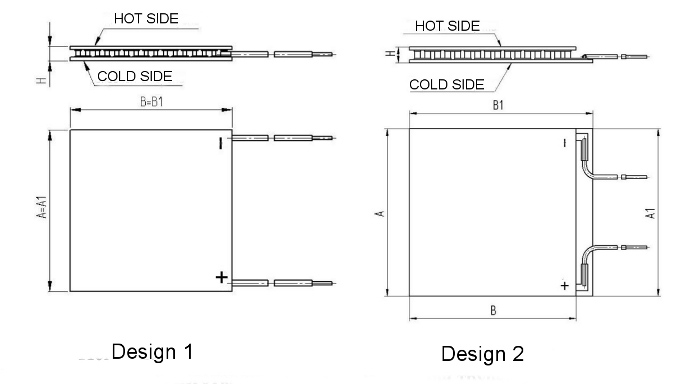 Designs of low temperature generating modules